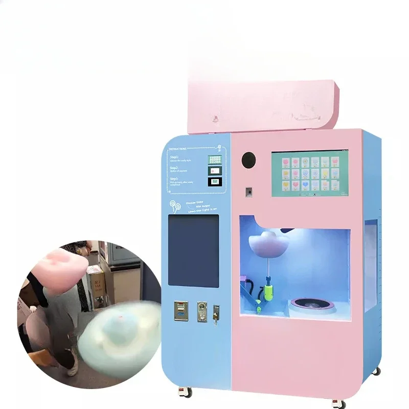 Manufacturing Robot Electric Candy Marshmallow Dental Floss Vending Machine