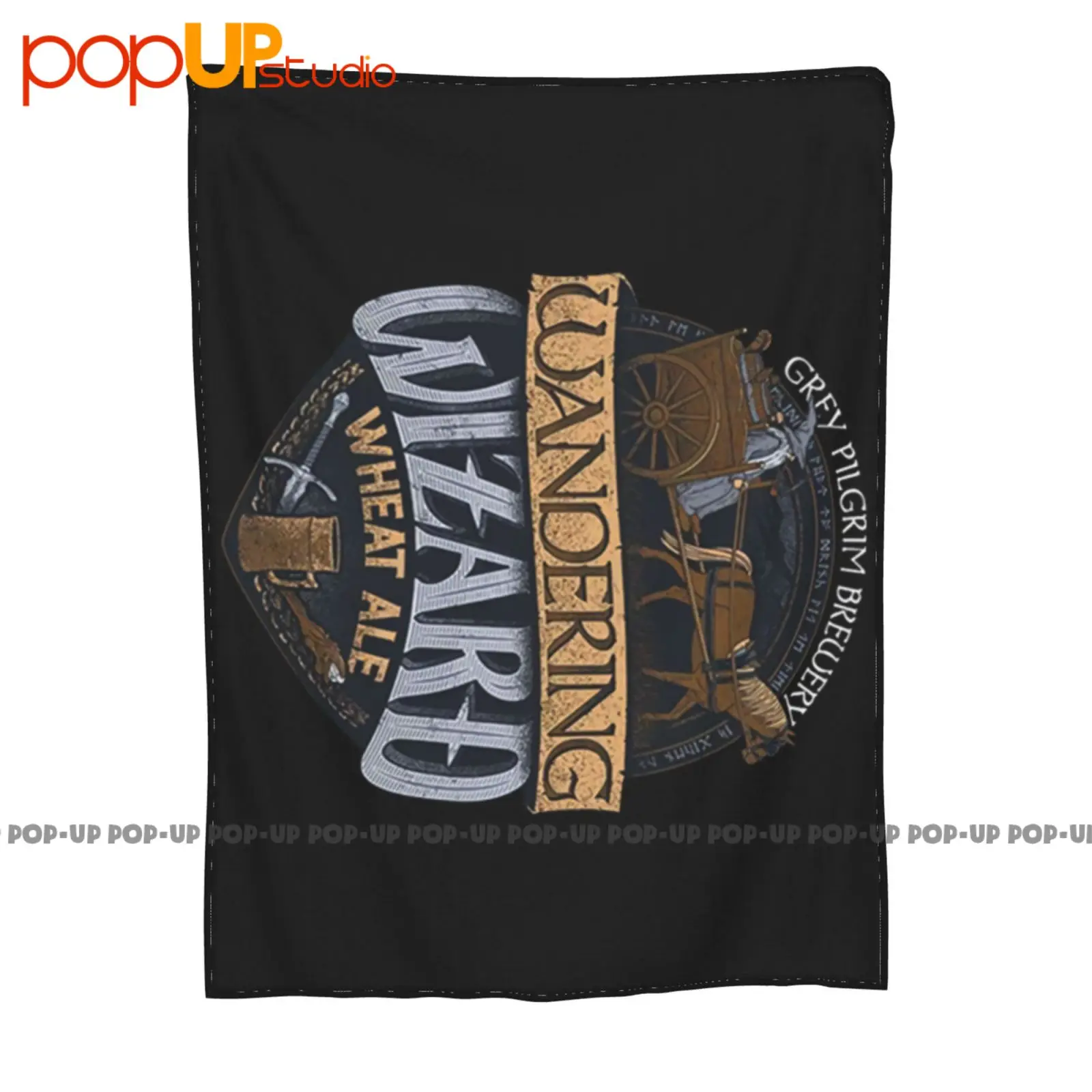 Wandering Wizard Across The Earth Lotr Ultra-Soft Blanket Quilt Winter Sofa Cover Bed Covers