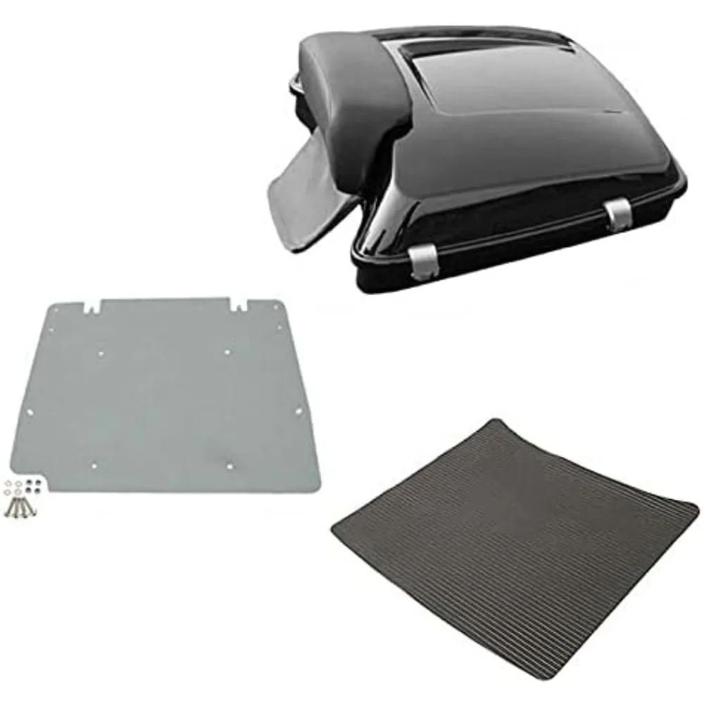 

5.5 Razor мотоциклетный багажник, накладка на спинку, металлическая опорная пластина, подходит для Harley 2014-2025 Touring CVO Road King Road Glide Street G