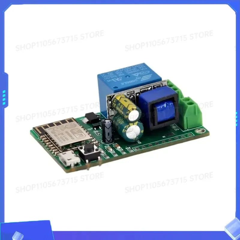 for FORESP8266-12F Secondary Development DIY Relay Module WiFi Remote Control Support TCPServer TCPClient Modes 220V 5V Power