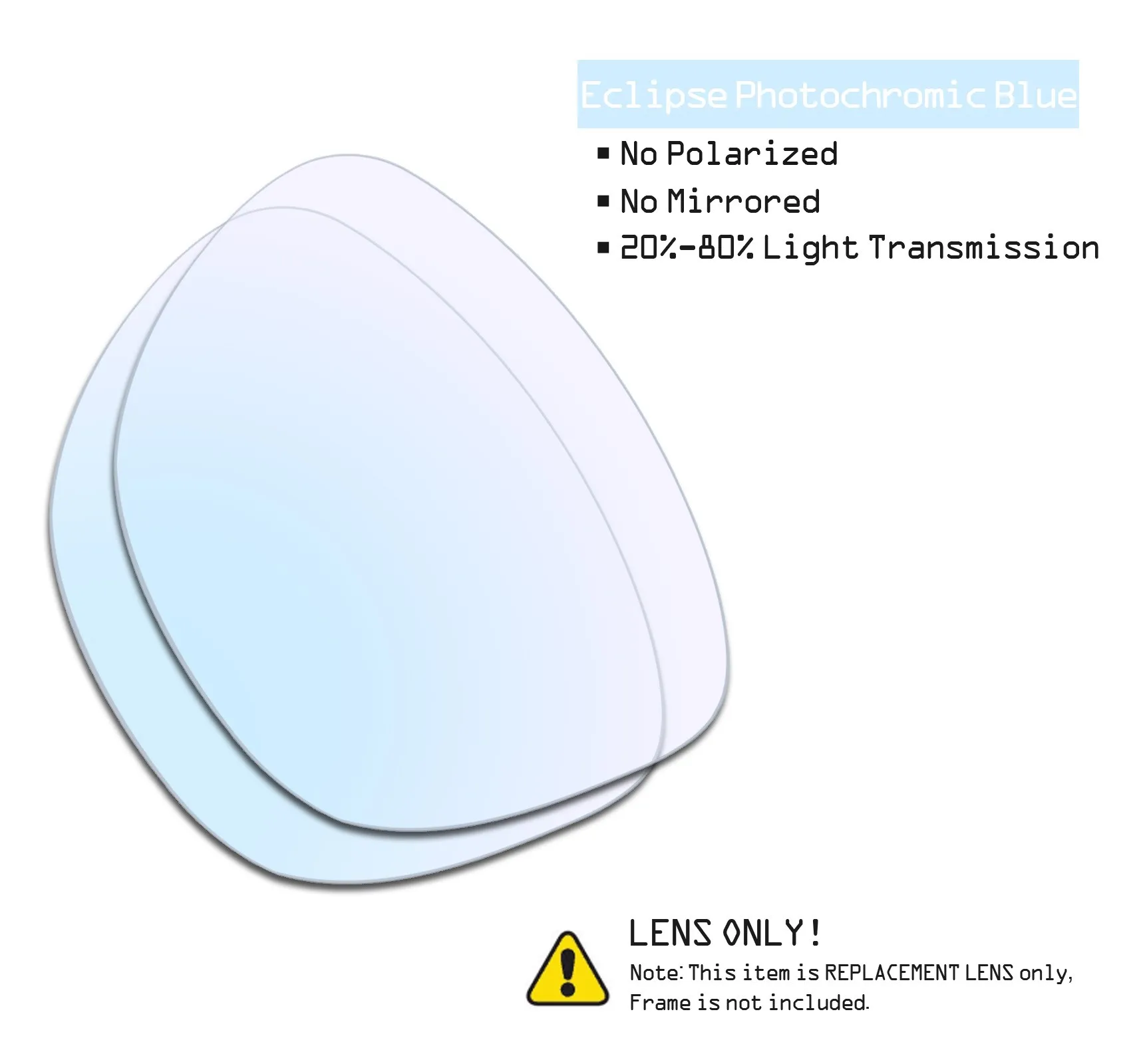 SmartVLT Polarized Replacement Lenses Compatible with RayBan RW4010-52 Skyler RW4010 52mm Sunglasses