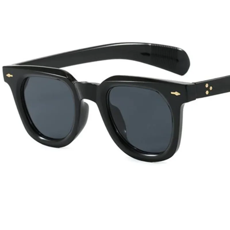 

NEW Sun Glasse Unisex Cat Eye Anti-UV Spectacles Personality Eyeglasses Simplity Ornamental Rice Nails Sunglasses