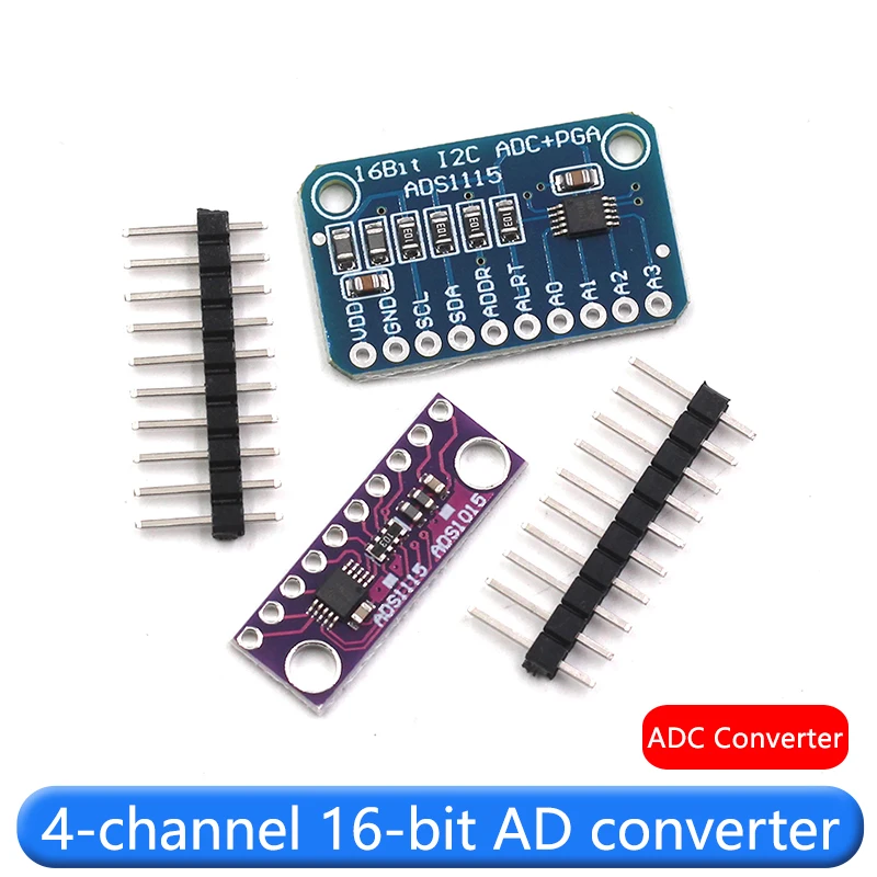 4-channel ADS1115 small 16-bit high-precision analog-to-digital converter channel ADC development board module