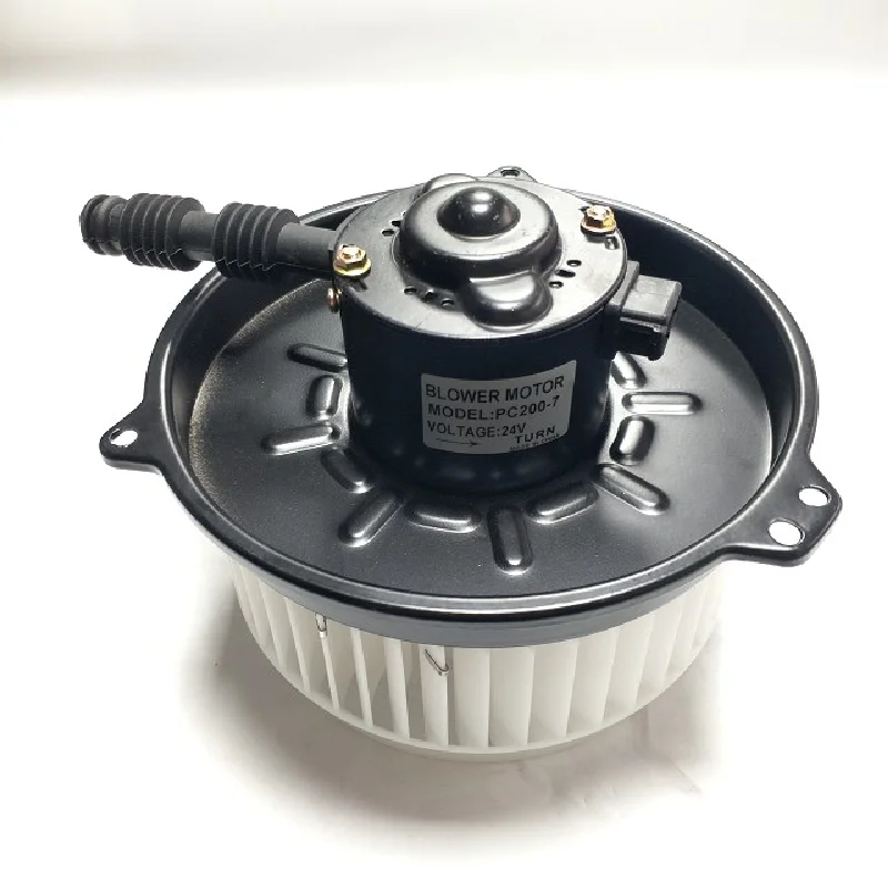 For Komatsu PC200-7 PC210-7 PC220-7 PC300-7 24V Blower Fan Motor 282500-1480 for Excavator 6D102 Excavator Parts