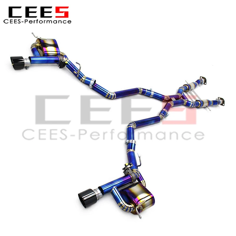 

cees Sporty Sound Upgrade Catback Exhaust for Jeep Grand Cherokee 6.4L 2011-2020 Performance Exhaust Muffler Pipe