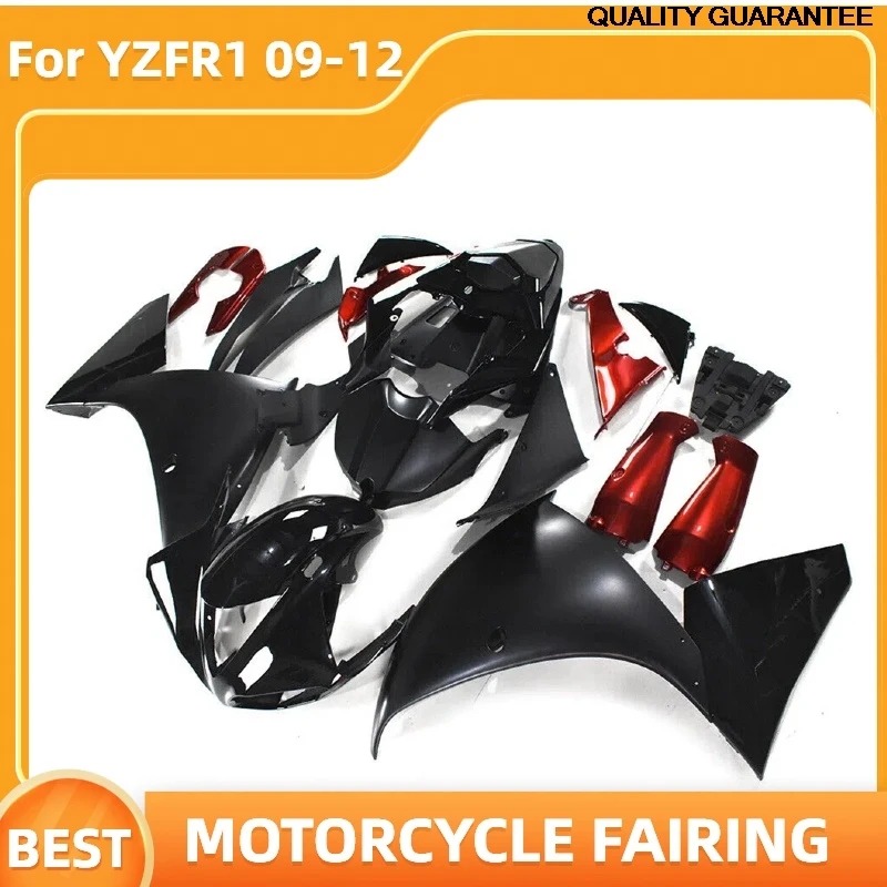 Motorcycle Fairings For YAMAHA YZF-R1 09 10 11 12  R1 09-12 Free Custom High Grade Injectioning Matte Black