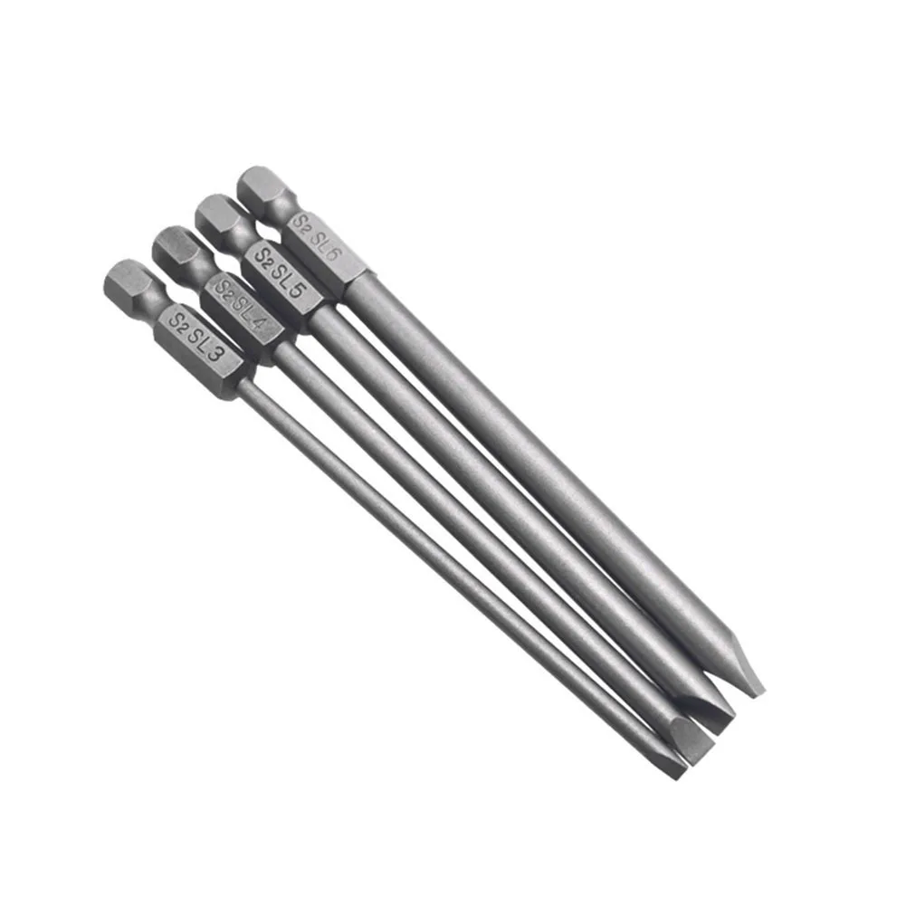 16 pz Punte per Cacciavite Magnetico Set Croce Scanalata per Torx Esagonale 100mm Lunghezza 14 Pollici Utensili con Codolo Esagonale per Cacciaviti Elettrici,