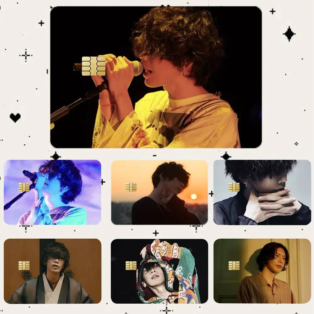 

K-Kenshi Yonezu HD Waterproof Card Skins Protective Stickers for Credit Bank Game Cards