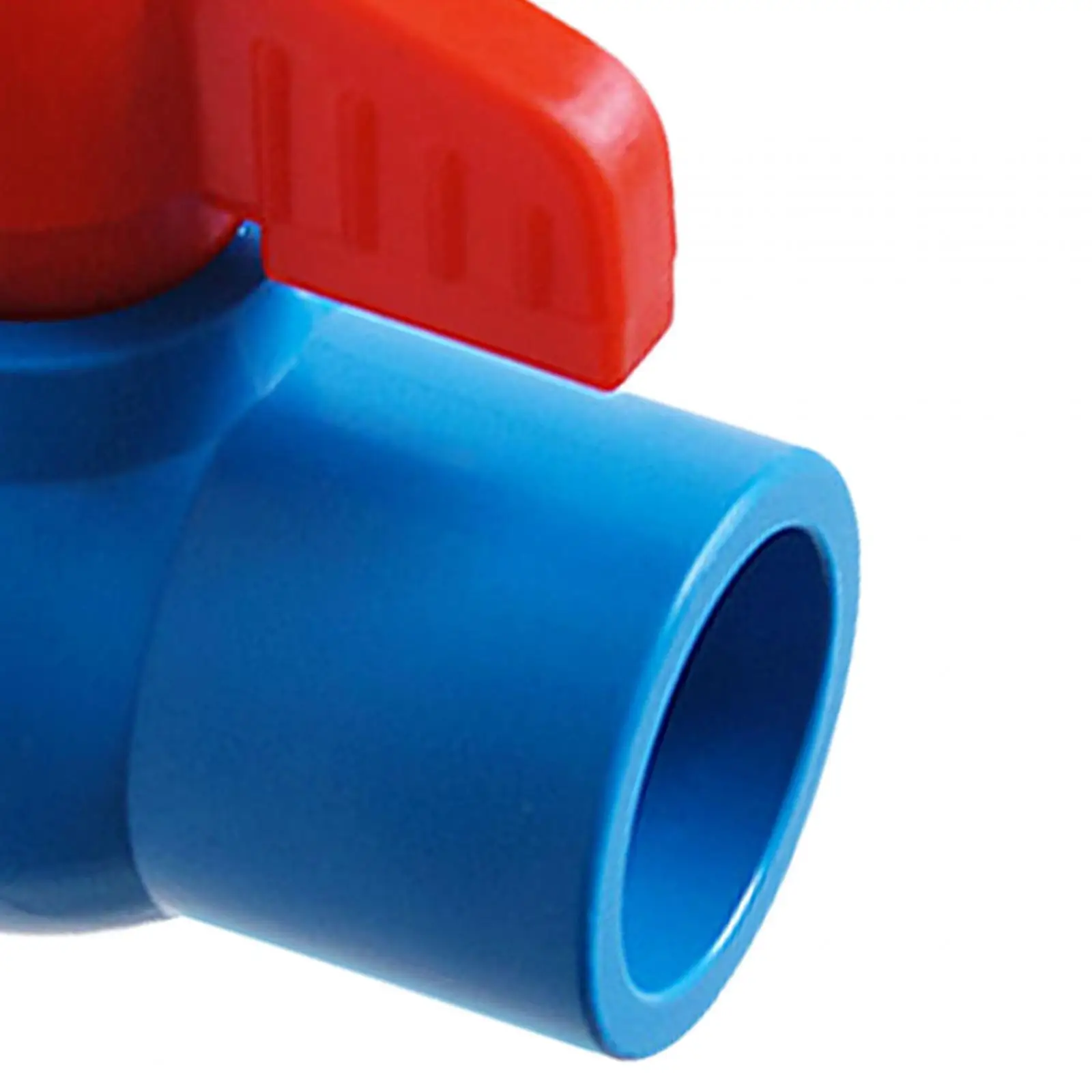 PVC Ball wo Way Plumbing Fixtures T Handle Water Shut Off Valve for