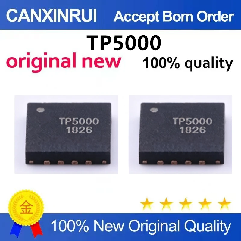 （5pcs-100pcs）Brand new original TP5000 packaged QFN-16 lithium battery charger chip