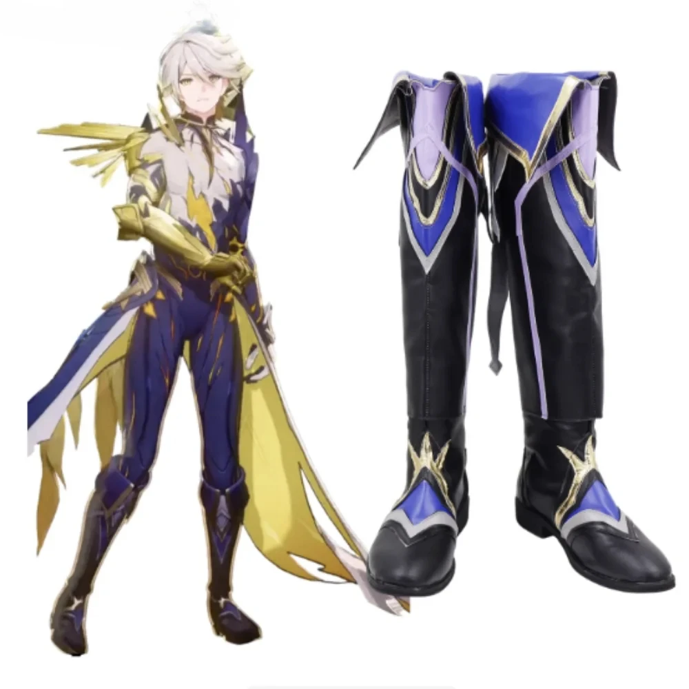 

Игра Аниме Honkai Обувь для косплея Khaslana Phainon Impact Honkai: Star Rail Сапоги Хэллоуин Костюм для вечеринки Аксессуары на заказ