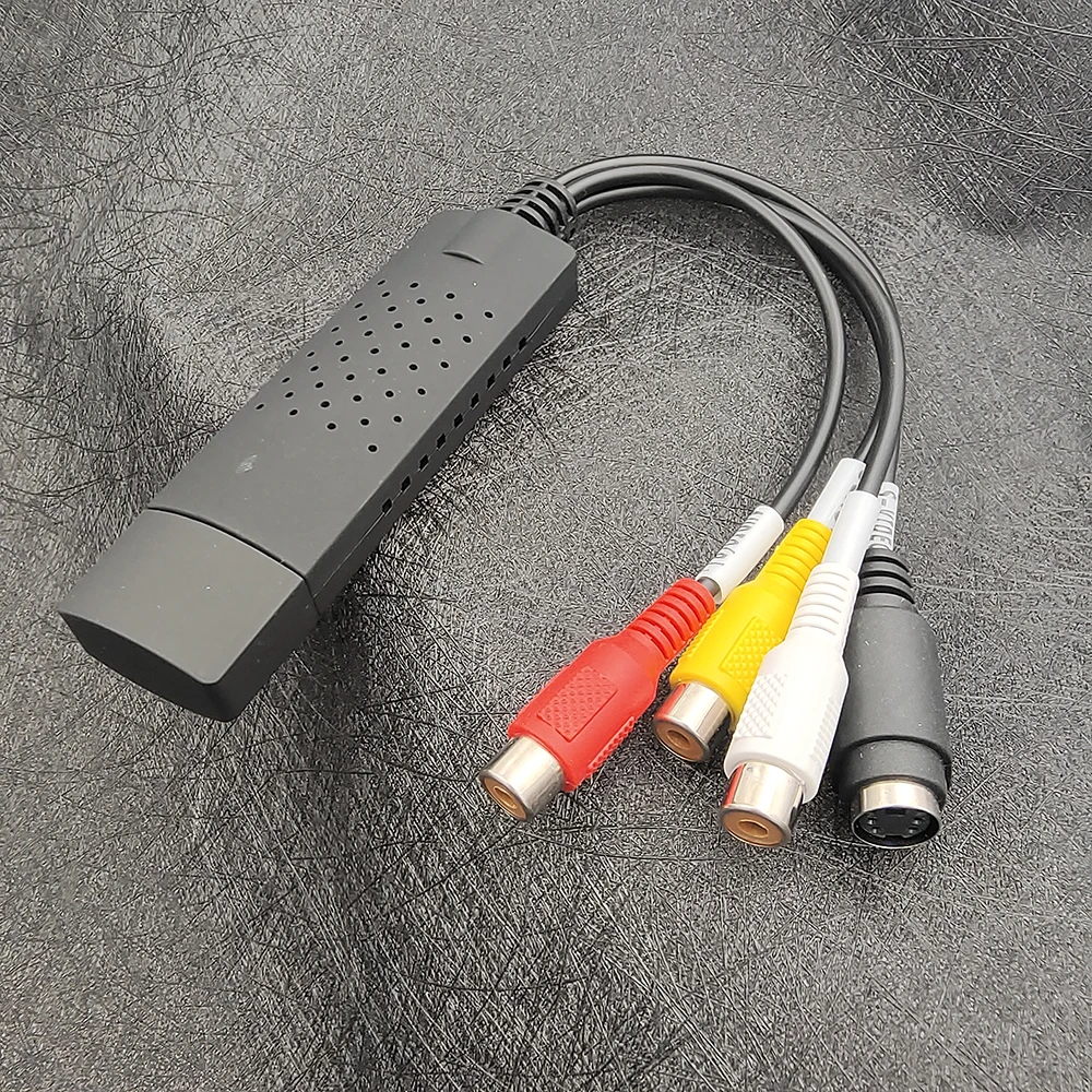 USB 2,0 Карта видеозахвата преобразователь видео Аудио ТВ DVD VHS Аудио Захват адаптер карта тв видео DVR