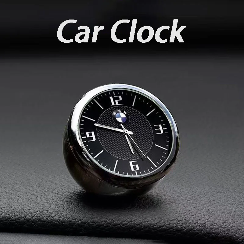 

For Bmw M M2 M3 M4 M5 M6 E46 E90 E60 F10 F30 E39 E36 F20 X5 1 3 5 7 Series X3 X7 Car Clock Stick-On Watch Mechanics Quartz Clock