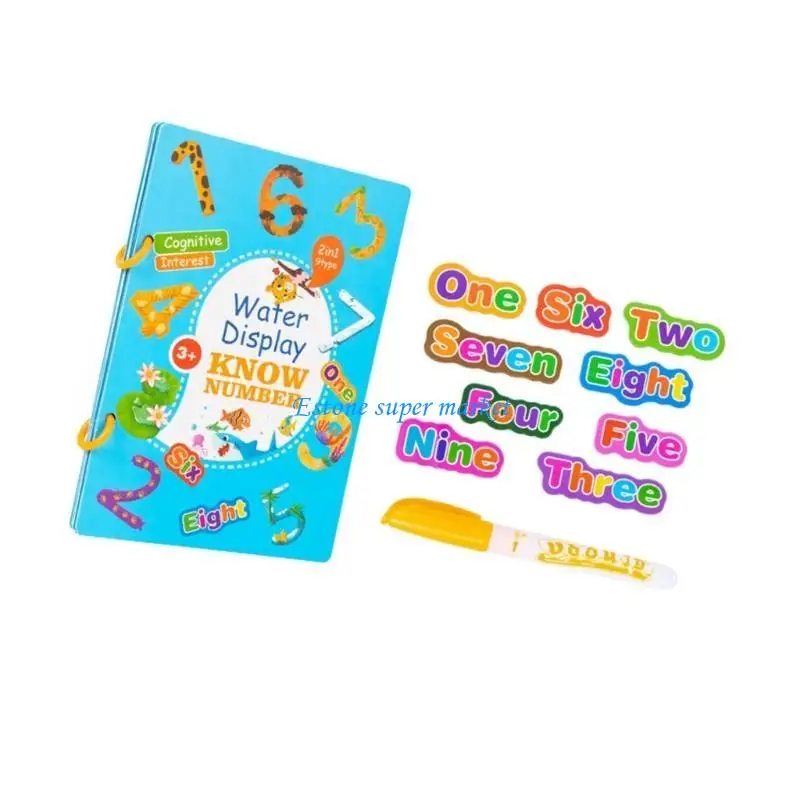 090B zabawka malarska z kolorowanką wodną i długopisem dla dzieci rzemiosło artystyczne akwarela szkicownik dla malucha wczesna