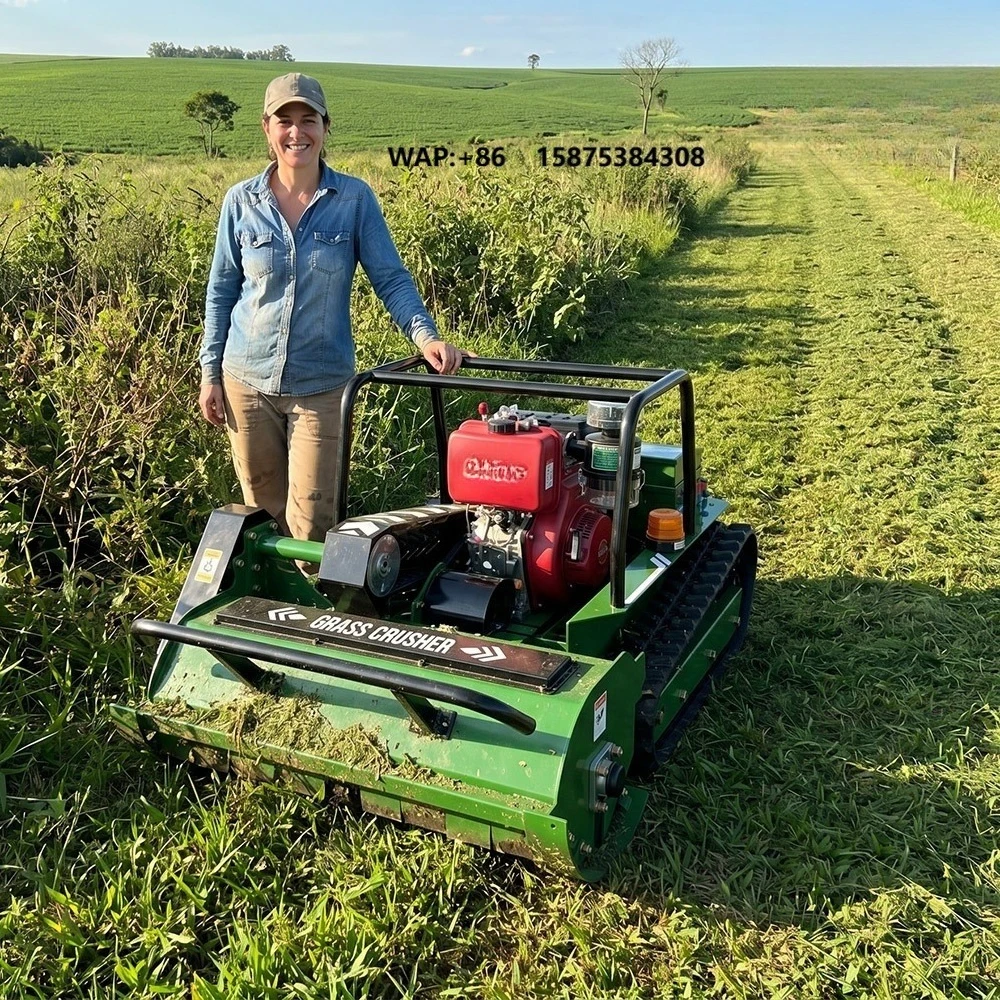 1000mm/120mm Lawn Mower with Remote Start for Olive & Citrus Groves with CE EPA
