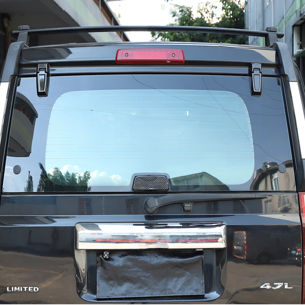 Portellone posteriore per auto finestra posteriore cerniera in vetro copertura Trim adesivi per Jeep Commander 2006 2007 2008 2009 2010 accessori