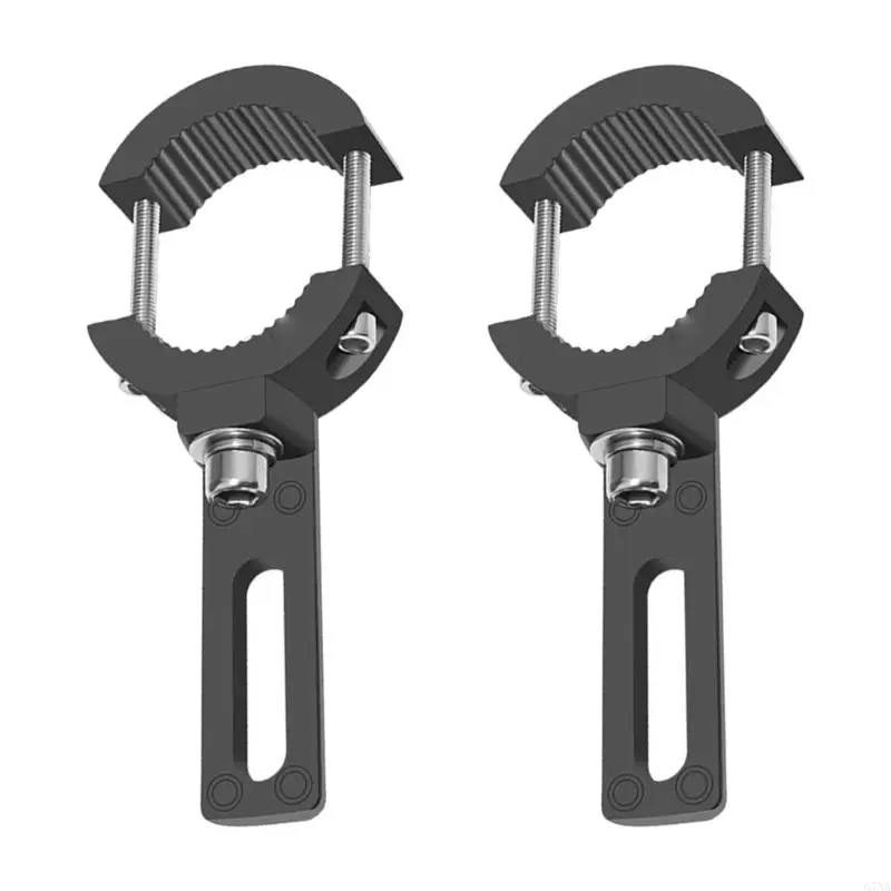 

2Pcs Front Fork Lamp Mount Poles Brackets,Headlight Fog Light Mounting Holder,Extension Tube Clamp for Motorcycle