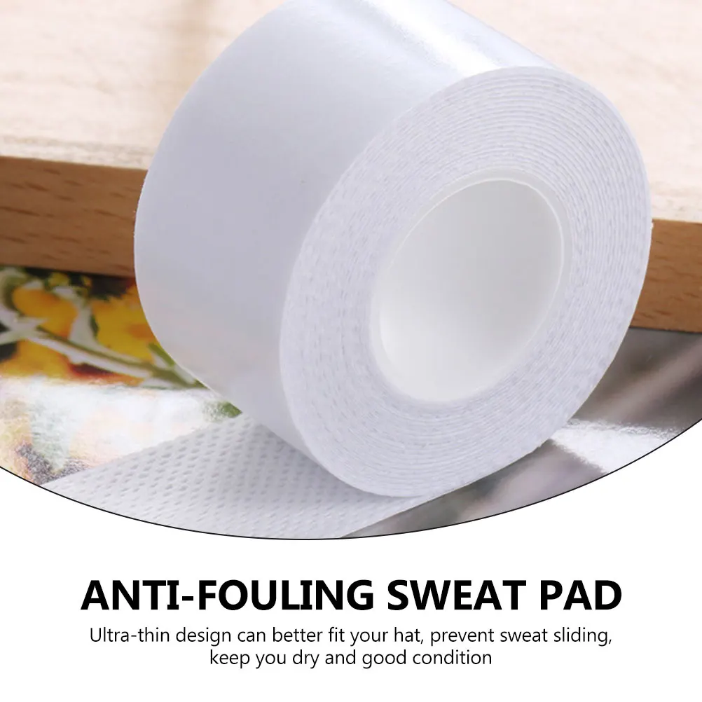 

Collar Sweat Protector Absorbing Stickers Hat Liners White Patches Anti-fouling Breathable Non-woven Portable Sweat