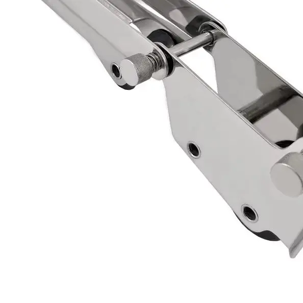 330MM Stainless Steel Folding Bracket Anchor Roller Placement Rack Yacht Marine Hardware Accessories