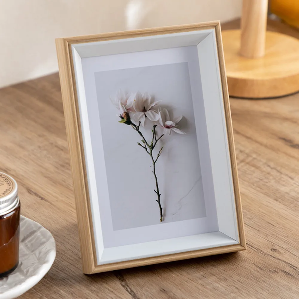 Wall Hanging Photo Frame New 6inch 8inch Picture Frame Stand Wooden 10inch Draw Frame Gift