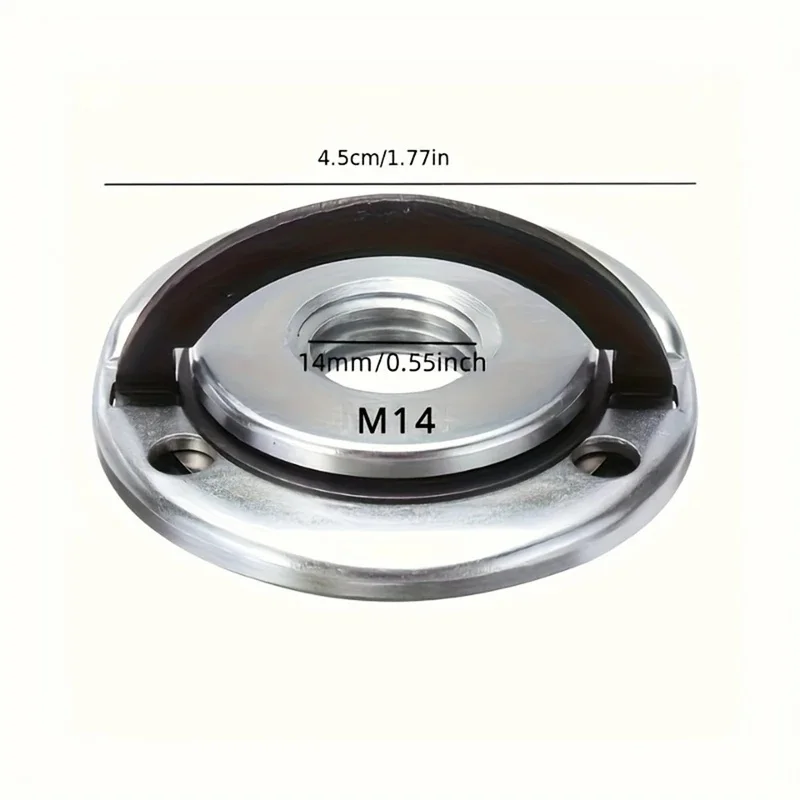 1Pc M14 Angle Grinder Quick‑Release Lock Nut Pressure Plate Flange Locking Nut Power Tool Accessories