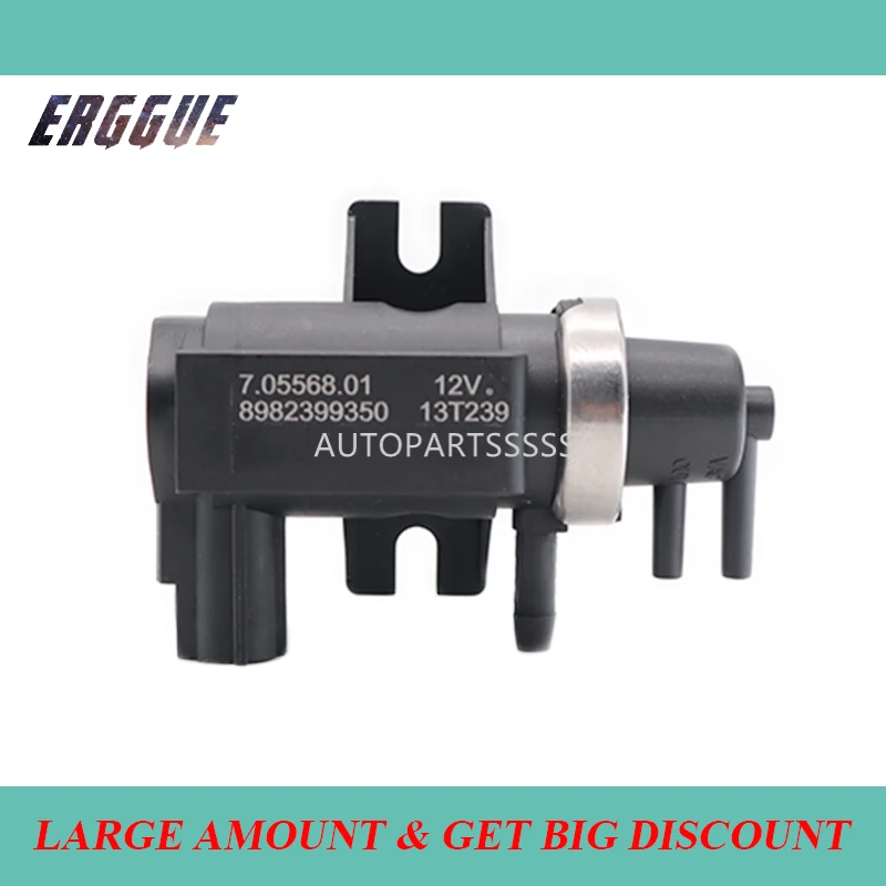 8982399350 89.823.993.50 7.05568.01 70556801 Brand New Turbo Pressure Solenoid Valve For Isuzu For Peugeot For Citroen Car Parts