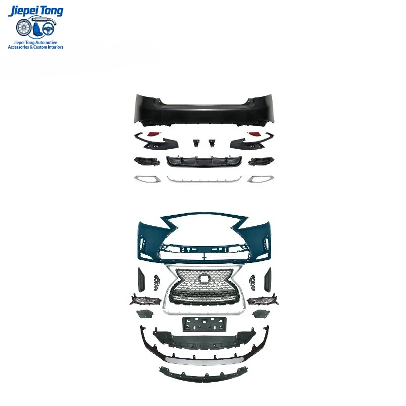 

Accessories 2019 Style Body Bodykit with Bumper Grille for Lexus RX270 RX300 RX350 2009-2015 Car Upgrade Kit