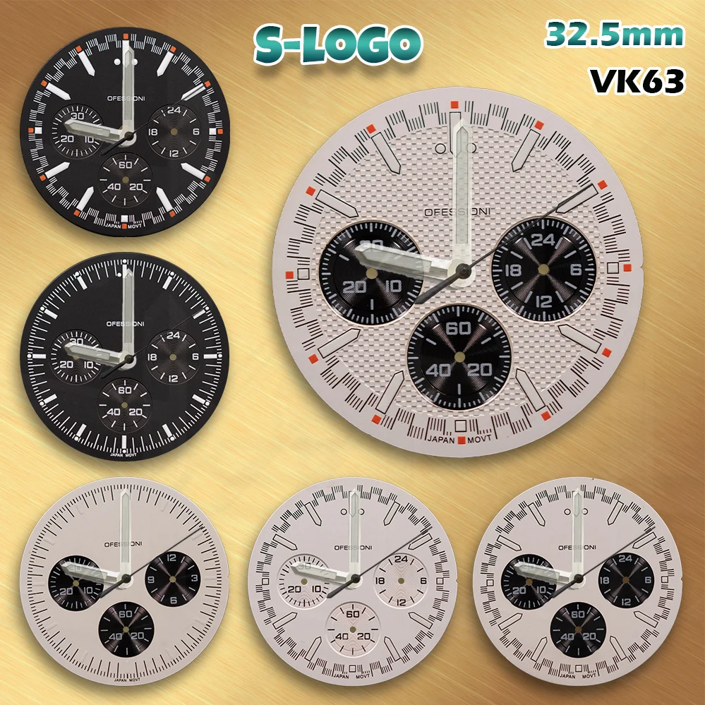 Large Dial VK63 Mov…
