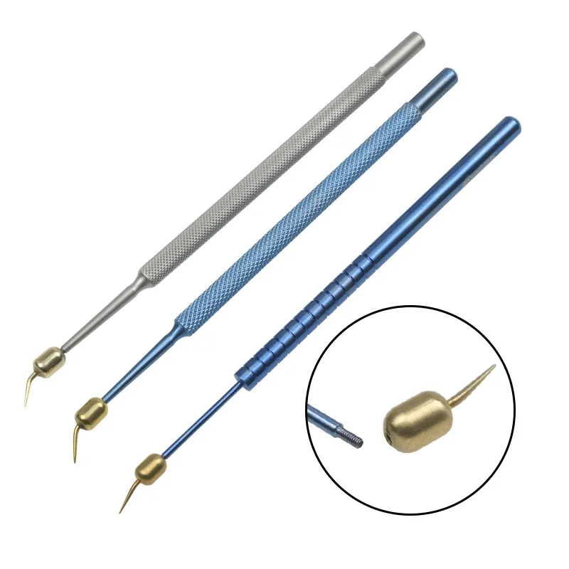Hemostatic Cautery Handle Cautery Hemostatic Tool Ophthalmic Instrument Stainless Titanium