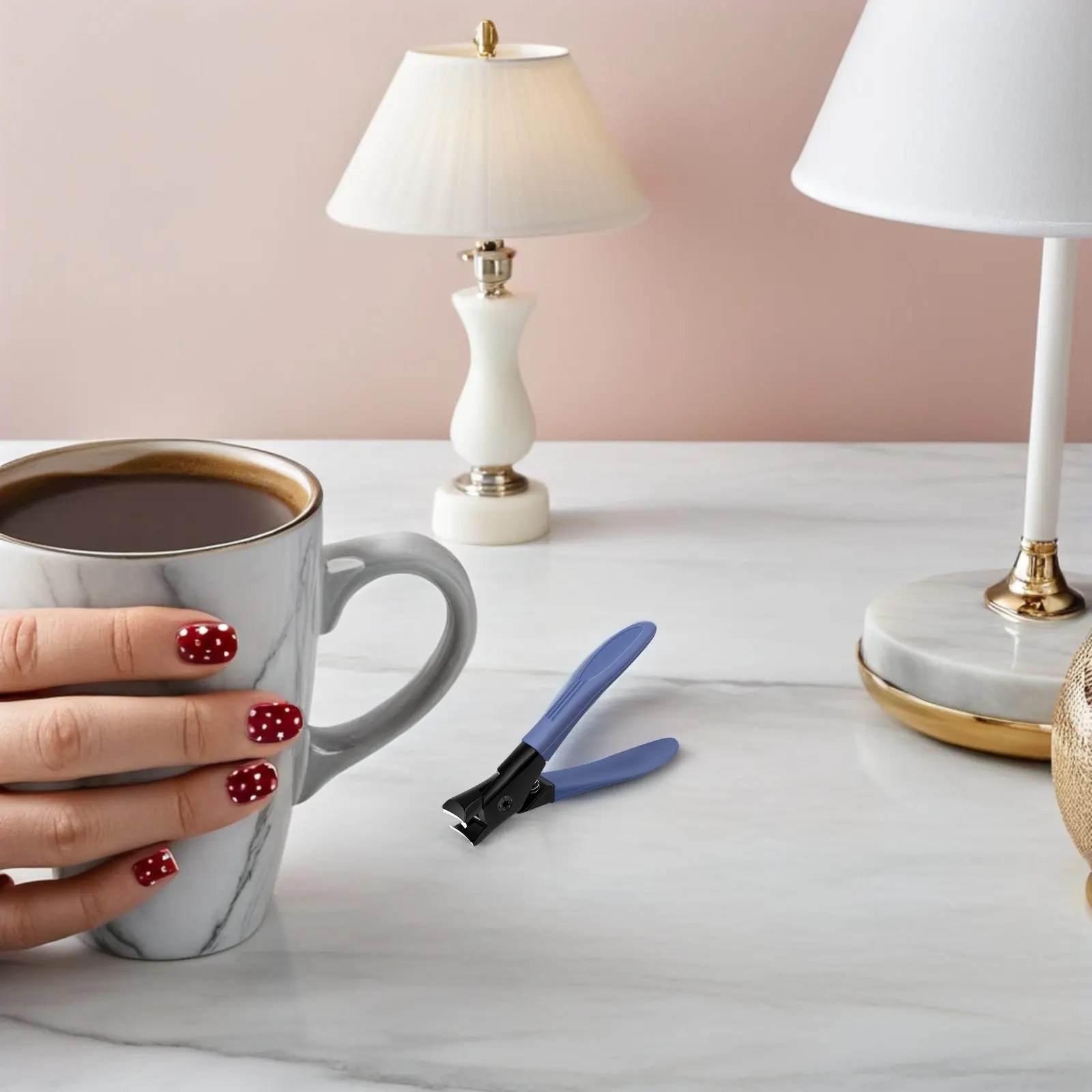 Nail Clipper Clippers for Thick Nails Finger Women Fingernail Cutter Tool Cute Major