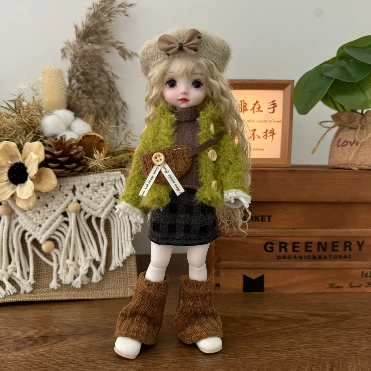 High-value New 30cm Dress-up Doll 6-point Bjd Suit General Six Chunky Six Can Wear Casual Style Exquisite Clothes