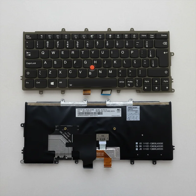 

Клавиатура с подсветкой BR (бразильская раскладка) для Thinkpad X270 A275 01EN590 01EP066