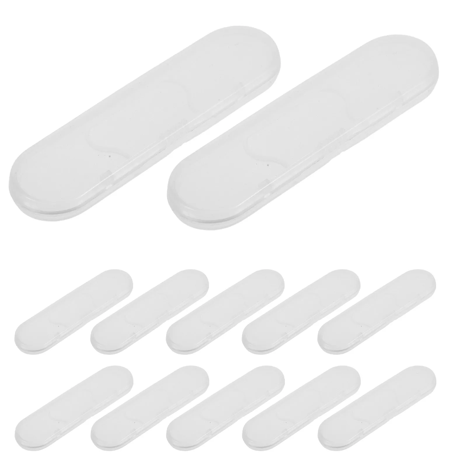 Nail Art Manicure Storage Organizer Box Case Holder Halloween Christmas Eyelash Tool Storage Box 12Pcs