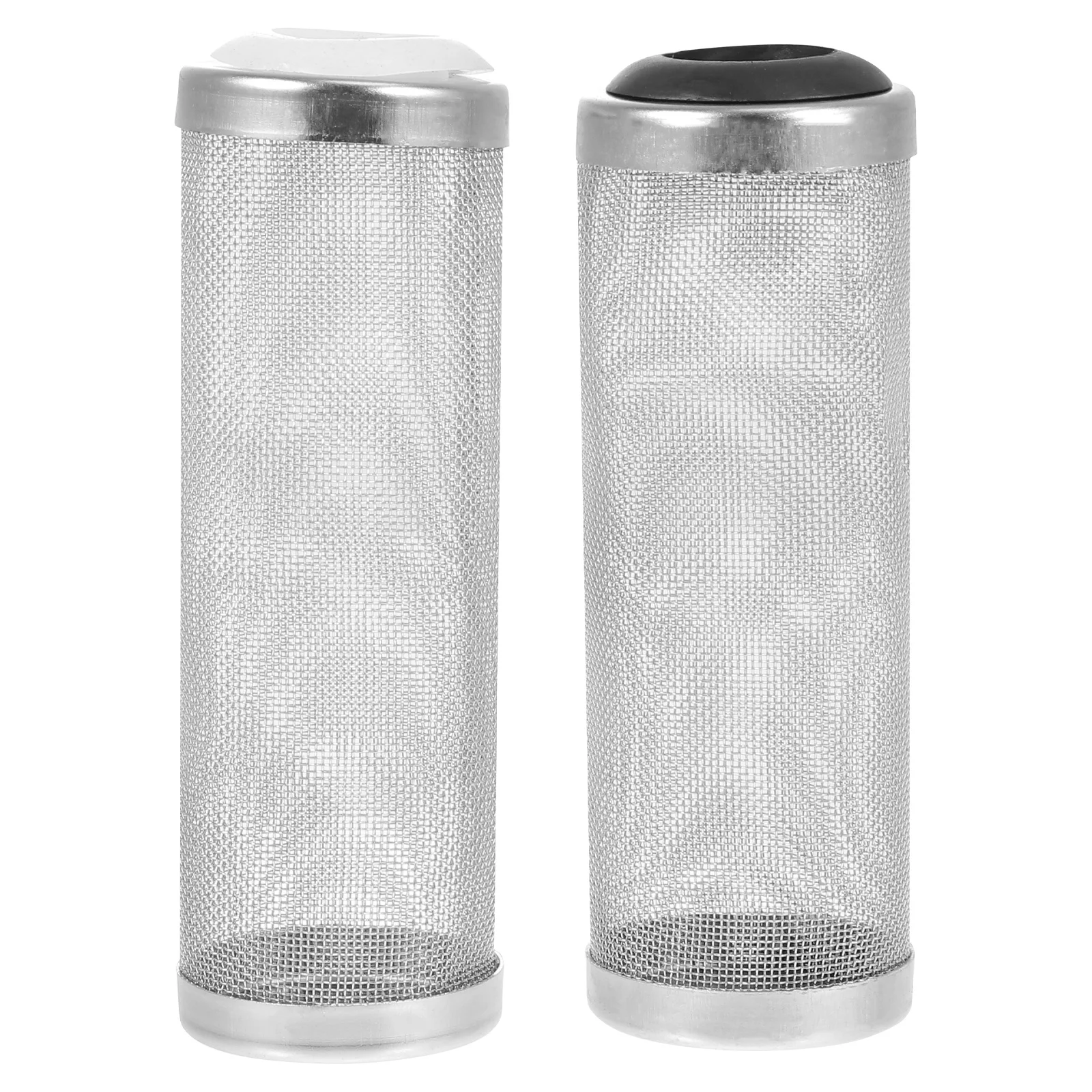 

2pcs Aquarium Strainer Mesh Case Stainless Steel Filter Sleeve For Fish Tank Water Inlet Protective Cover Replacement Filter