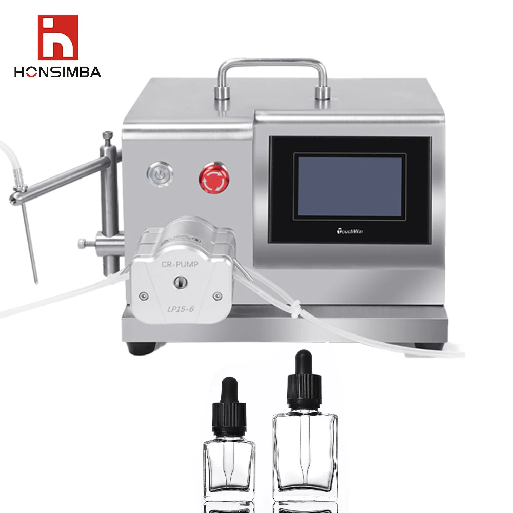 

Customsized Nozzles Semi Automatic Perfume Juice Essential Oil Liquid Filling Machine for Small Business