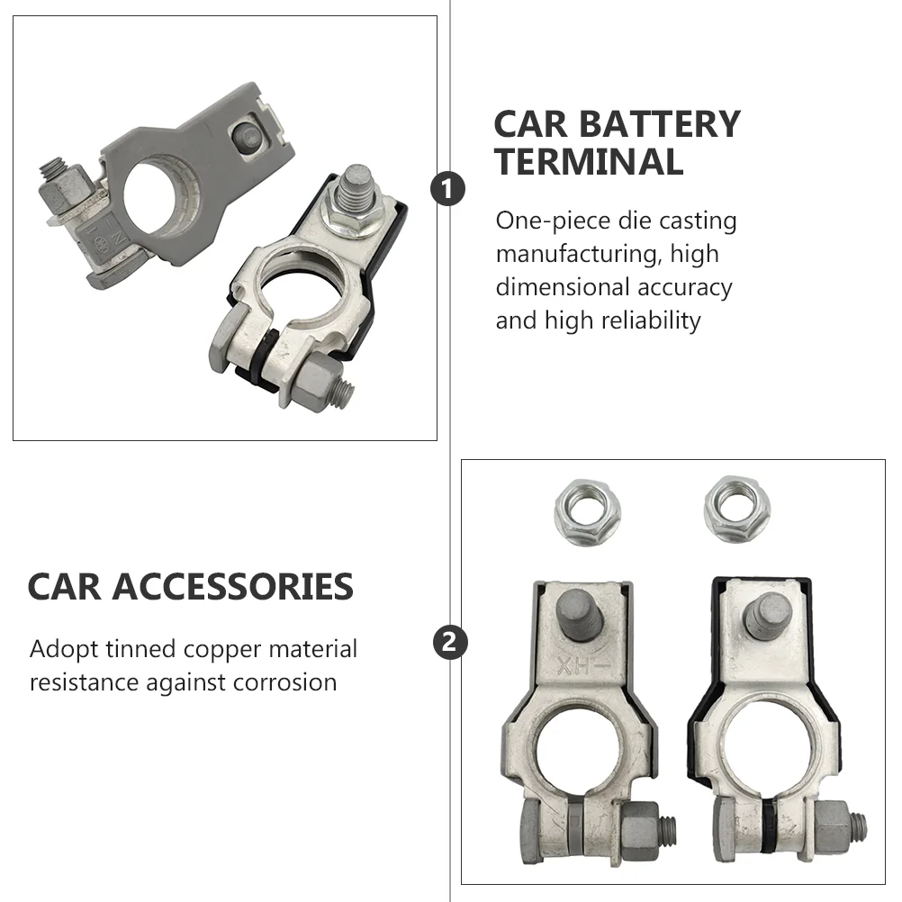 Terminals Positive and Negative Connector Vehicle Clamp 550X350X250CM Quick Release