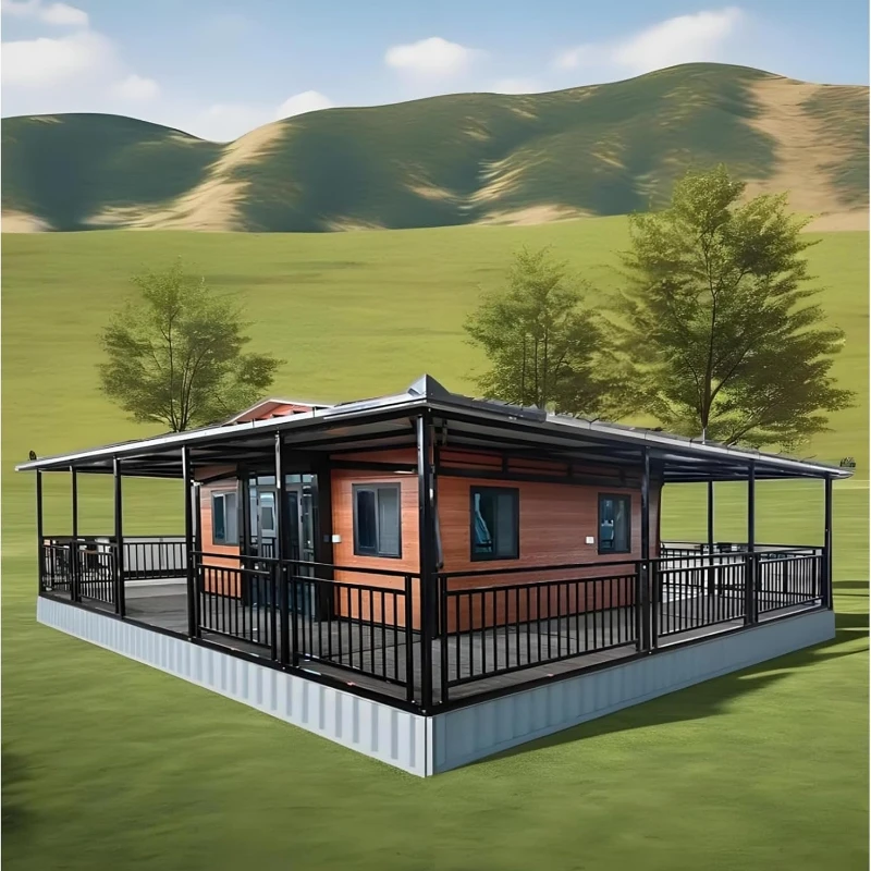 Customized Container House 40Ft 20Ft Prefab Tiny Home Light Steel Folding Container Prefabricated Expandable Container House