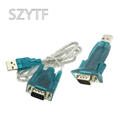 HL-340 USB To RS232 COM Port Serial PDA 9 Pin DB9 Cable Adapter Support Windows7 64