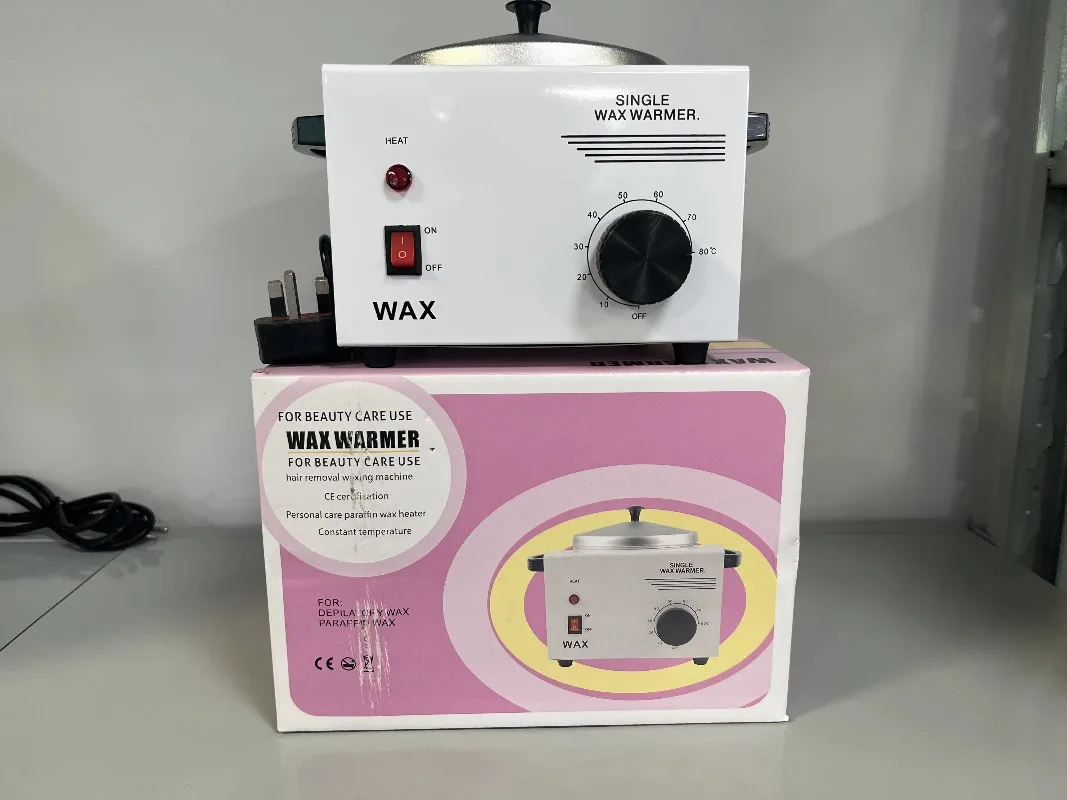Portable 100W 500ml Melting Wax Heater Machine 40-80℃ Temp Fast