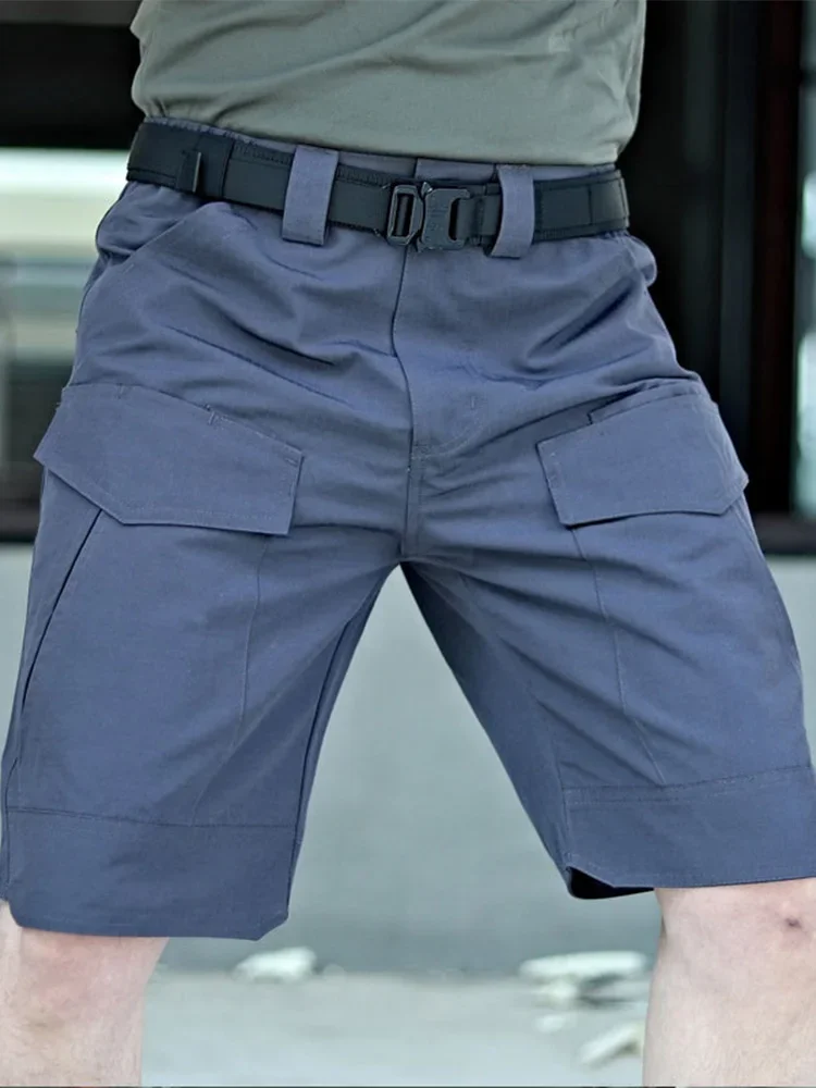 Tactical shorts with multiple men's pockets, work shorts, breathable, high-quality, suitable for outdoor hunting,fishing summer