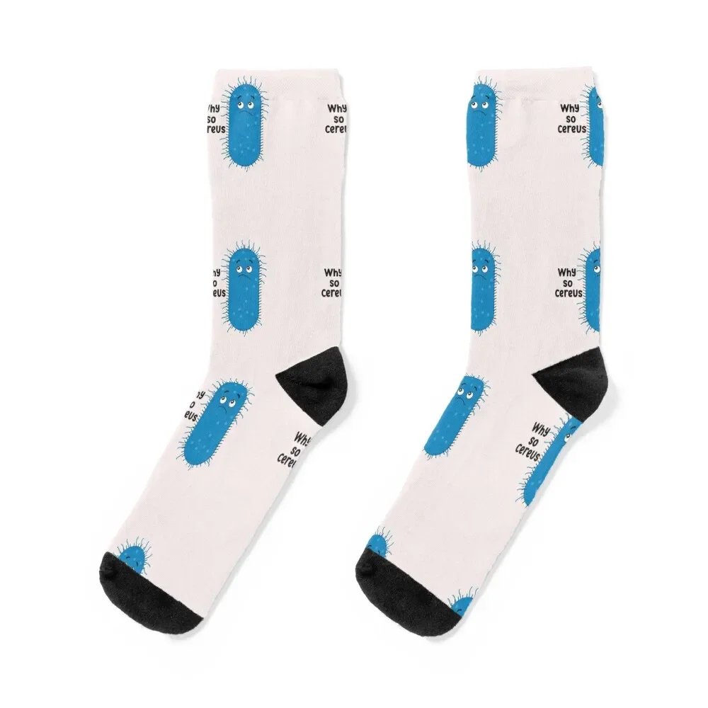 Why So Cereus - Microbiologists - Microbiology - Balck Friday Socks luxury sport cute warm winter Luxury Woman Socks Men's