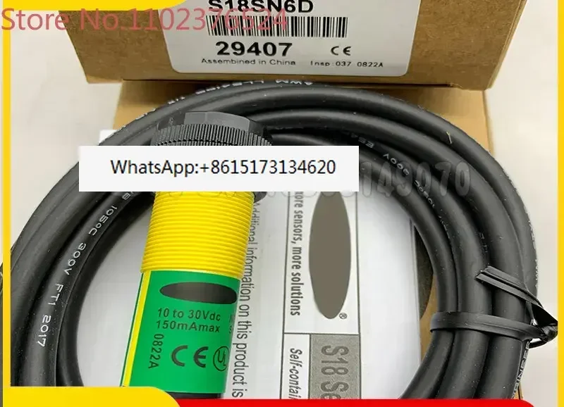 

2 шт. фотоэлектрические выключатели S18SN6D S18SP6D S18SP6DL S18SN6DL, оригинальные, подлинные.