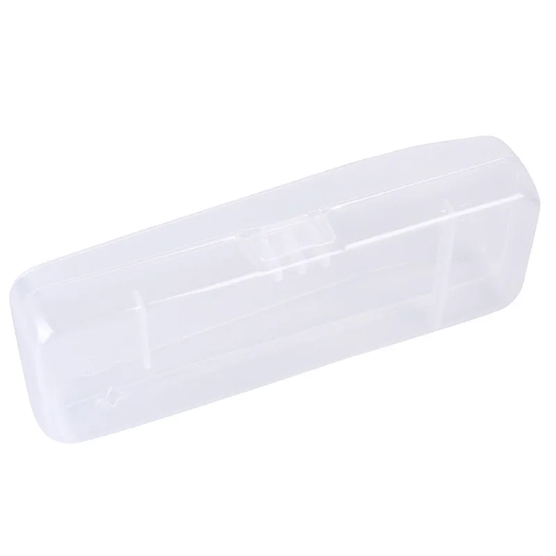 Wholesale Plastic Clear Razor Storage Case Travel Portable Holder Box Man Shaving