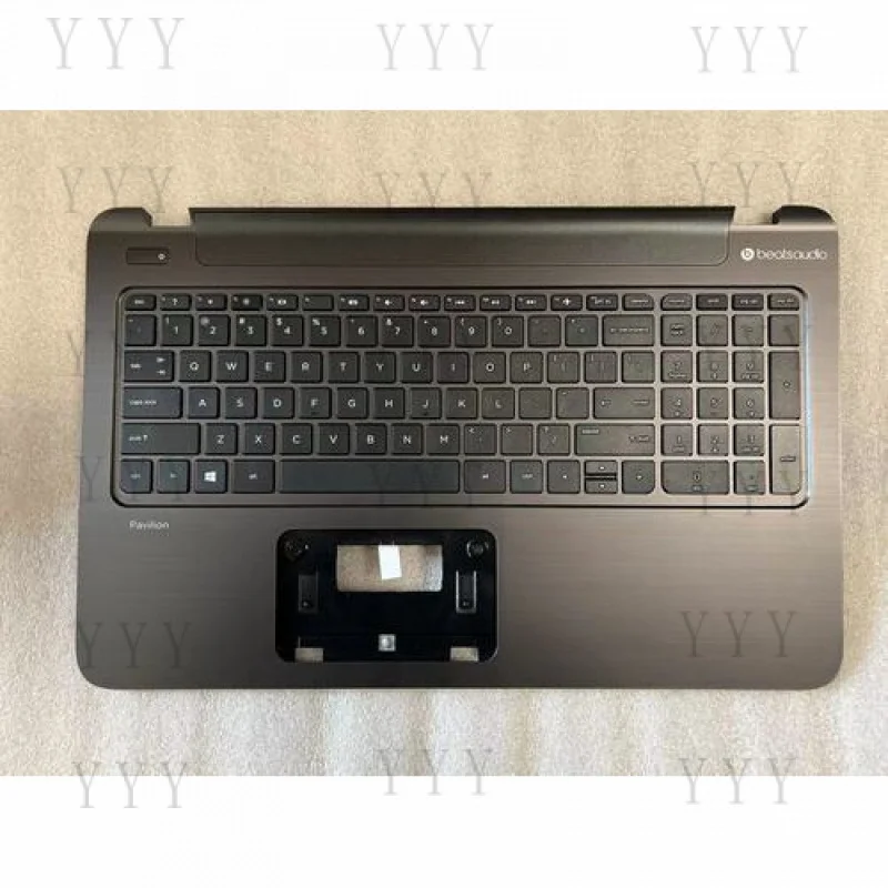 

Y+ Palmrest w/Keyboard for HP Pavilion 15-P 15P 15-P010D TPN-Q140 762529-001 Black
