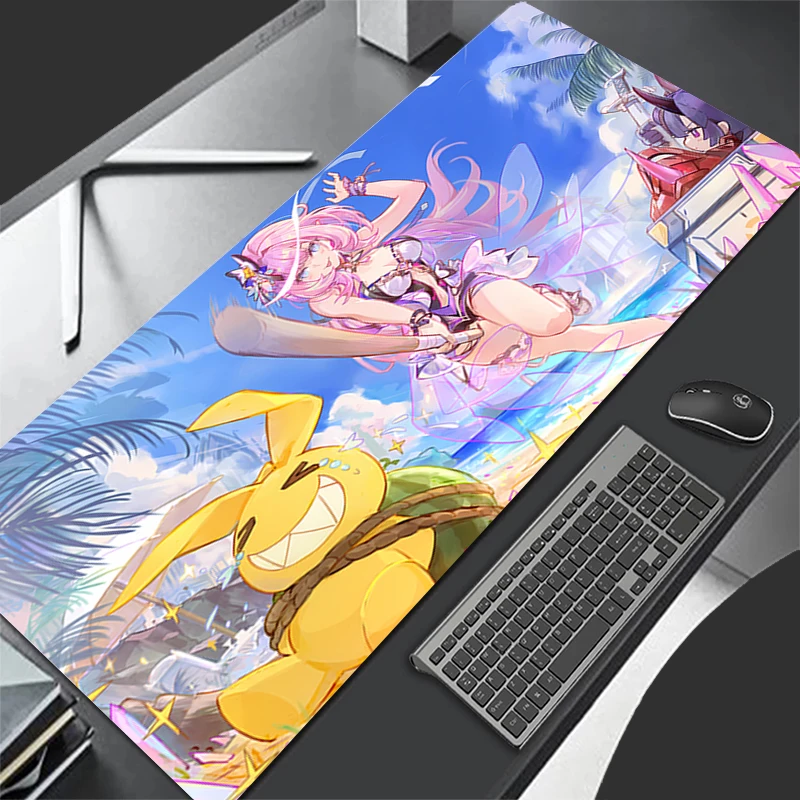 

Mousepad Computer Gaming Accessories Cartoon Keyboard Pad H-honkai Impact 3 Office PC Rubber Mouse Pad Decoracion Desk Mouse Mat