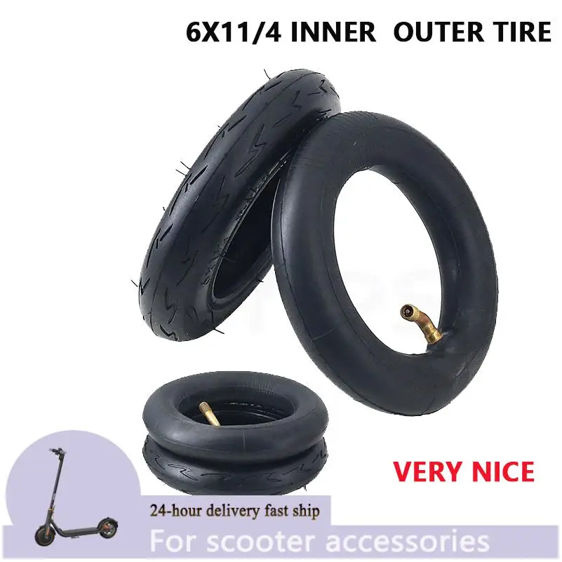 

Электрический велосипед 6-дюймовый складной велосипед 6X1 1/4 шина с внутренней трубкой бутилкаучуковая шина подходит для многих газовых электрических скутеров