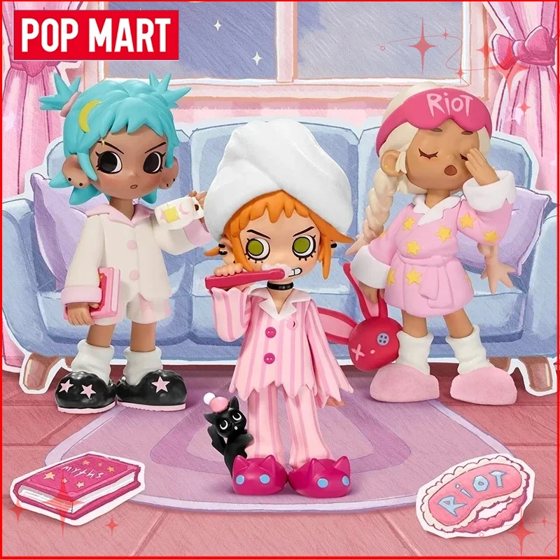 

POP MART Lil Peach Riot Sleepover Series Blind Box Mystery Box Guess Bag Toys Doll