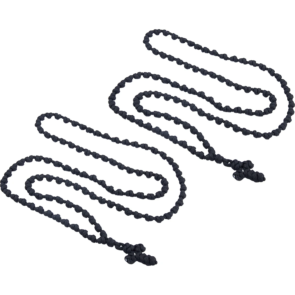 2Pcs Orthodox Rope 100 Knots Orthodox Greek Rope 13cm Greek Komboskoini Chotki Polyester Braid Cord Protection Blessing Ropes