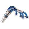 Komplettes System-Motorradauspuff Escape Modify Connect Front Mid Link Pipe mit Schalldämpfer für Z900 Ninja 900 2017–2023 4