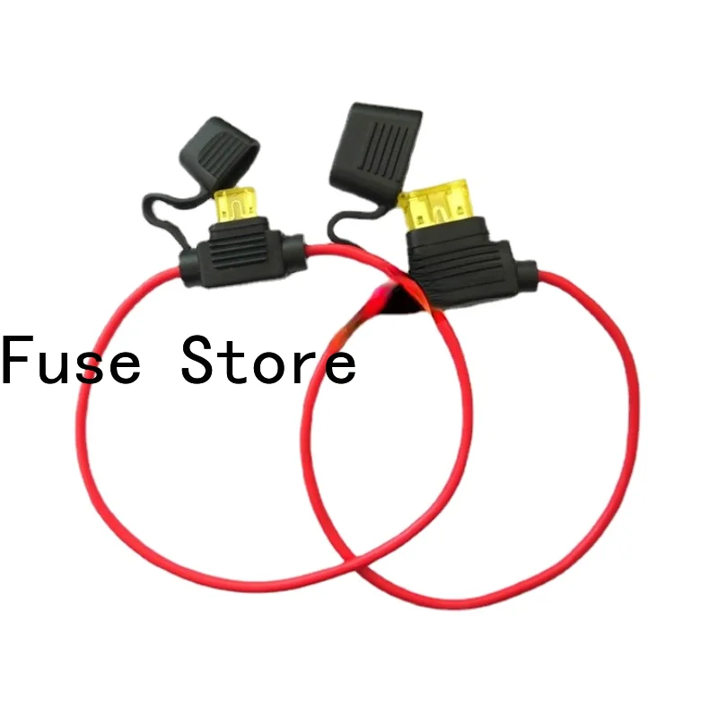 5PCS Car Fuse Holder Small Waterproof    tridge 18 # Line 30CM